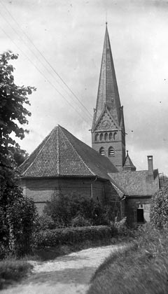 Lauenburg Chorhaupt, Sakristei und Turmspitze, vor den Kriegen