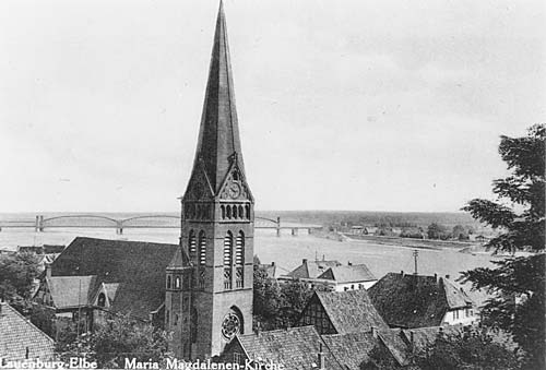 Lauenburg, Kirchturm nach 1902